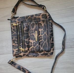 Steve Madden animal print crossbody bag
